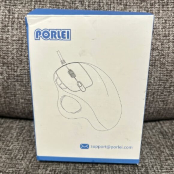 Porlei Trackball Mouse Like New in Box Never Used - Picture 1 of 3